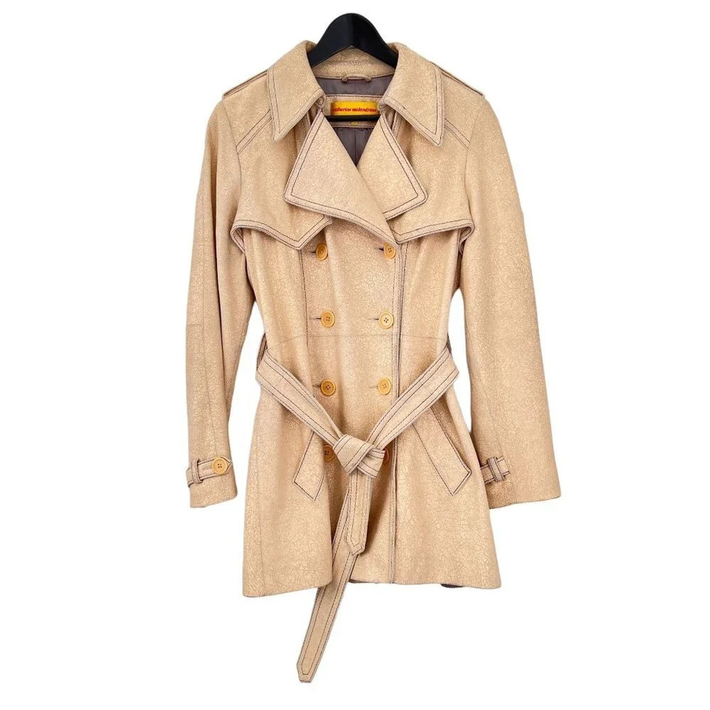 Vintage Catherine Malandrino Leather Jacket